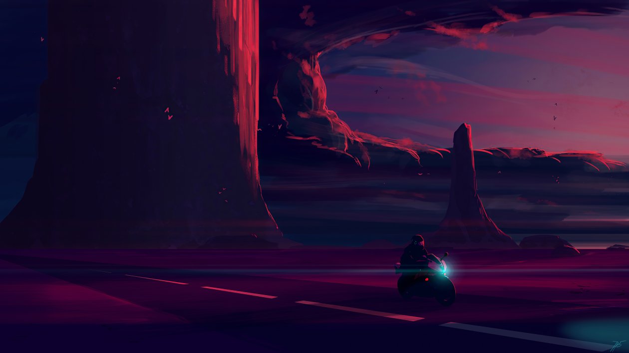 Riding Through The Night 5k