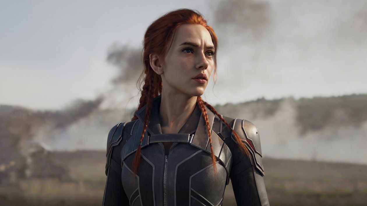 Black Widow Scarlett Johansson 5k
