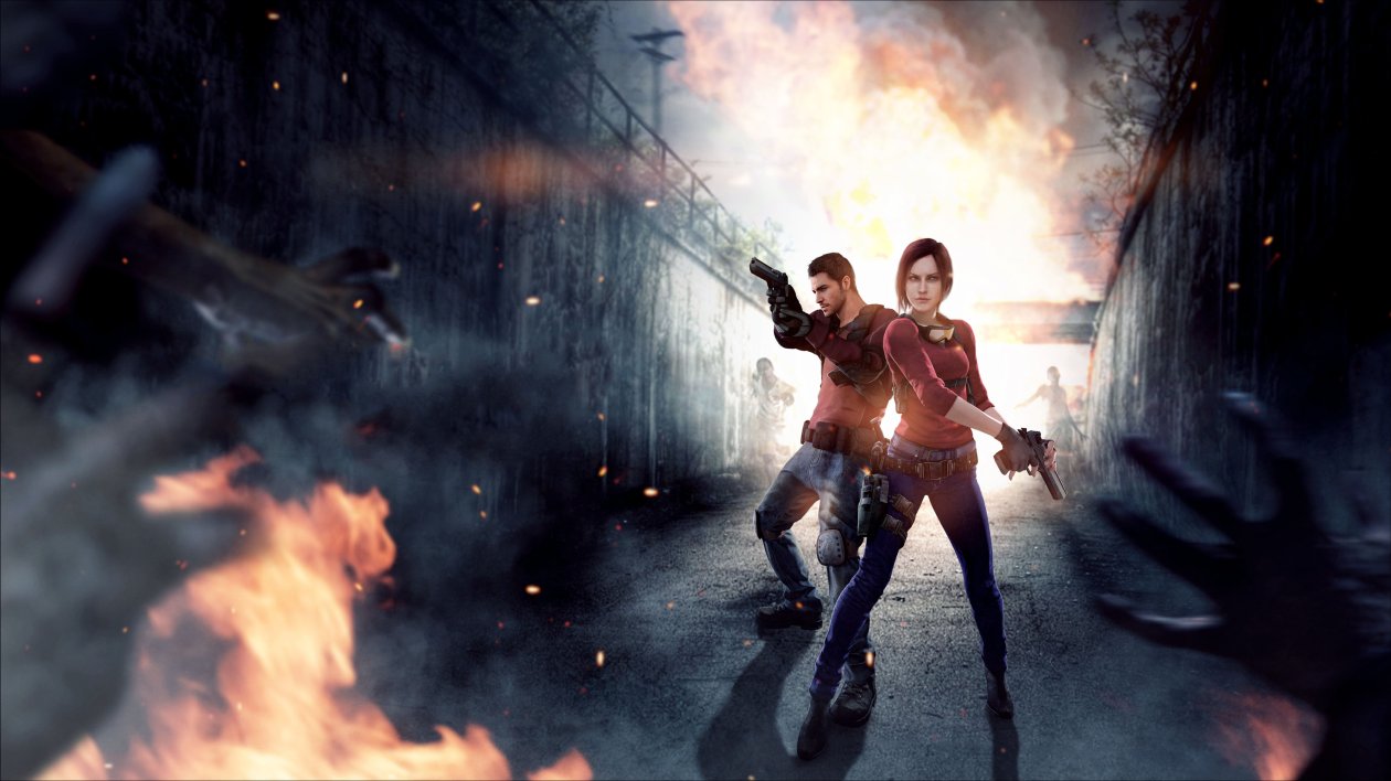 Resident Evil Claire Redfield Chris Redfield 4k
