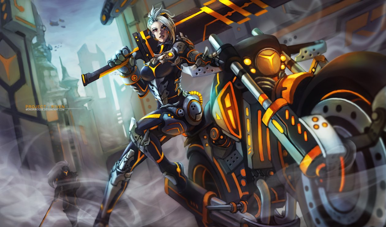 Riven League Of Legends Digital Art 4k
