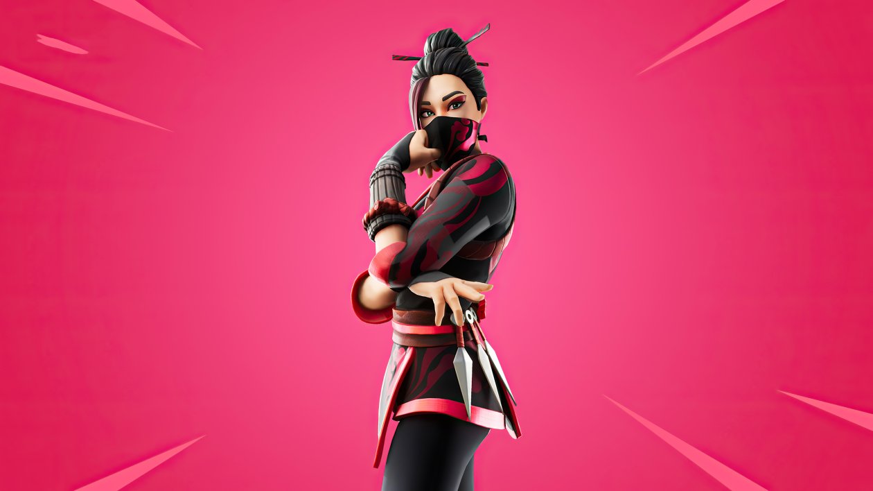 Fortnite Red Jade Outfit 4k