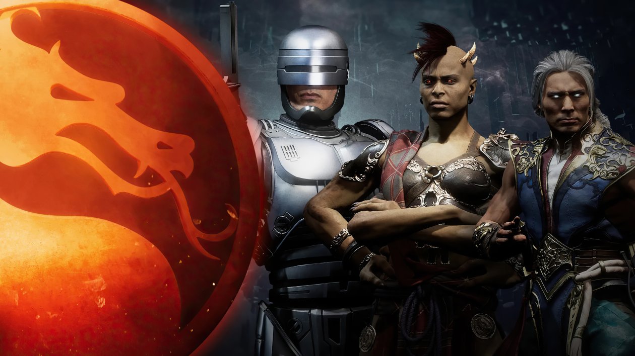 Mortal Kombat 11 Aftermath Fujin Sheeva And RoboCop 4k