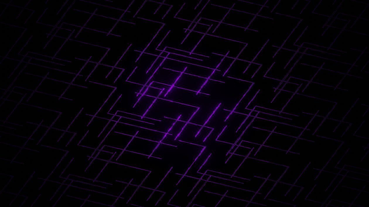 Cgi Rendeer Purple 4k