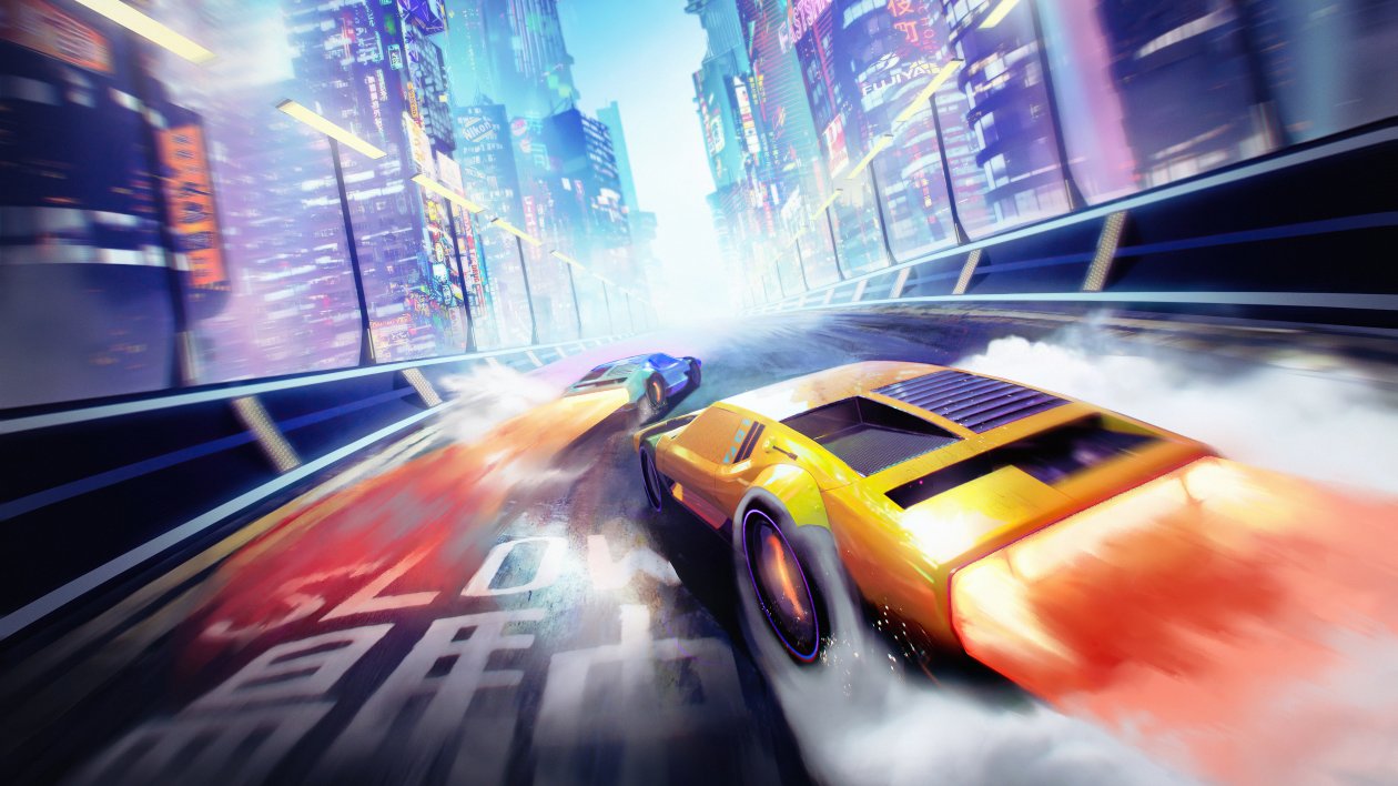 Neo Tokyo Cyber Cars 5k