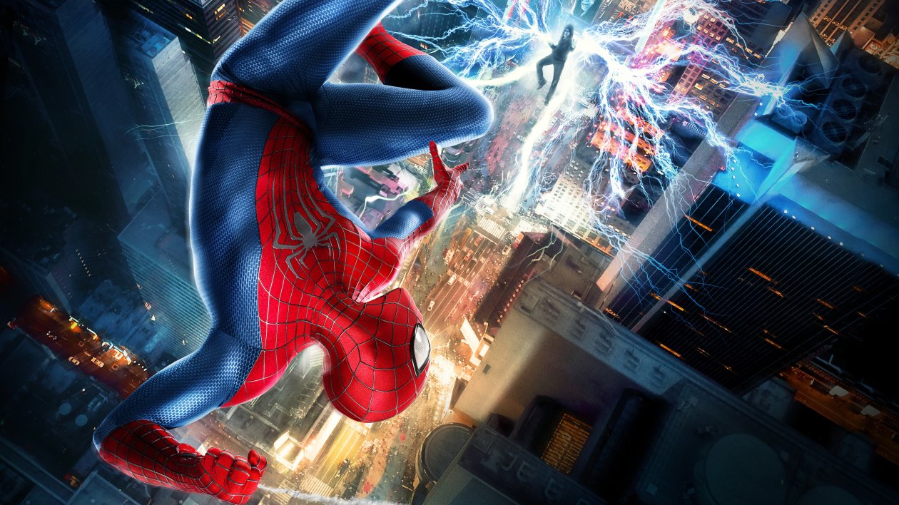 Spiderman Vs Electro Fight Scene 5k