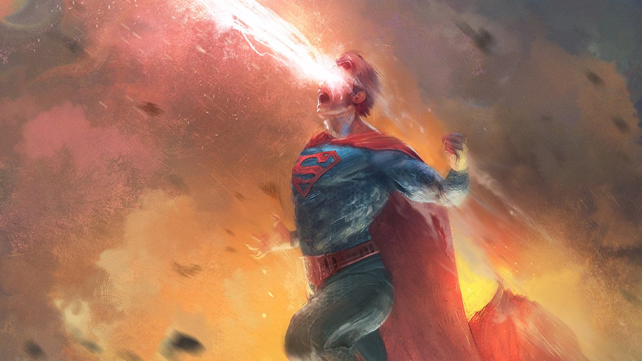Superman Laser Eye Art