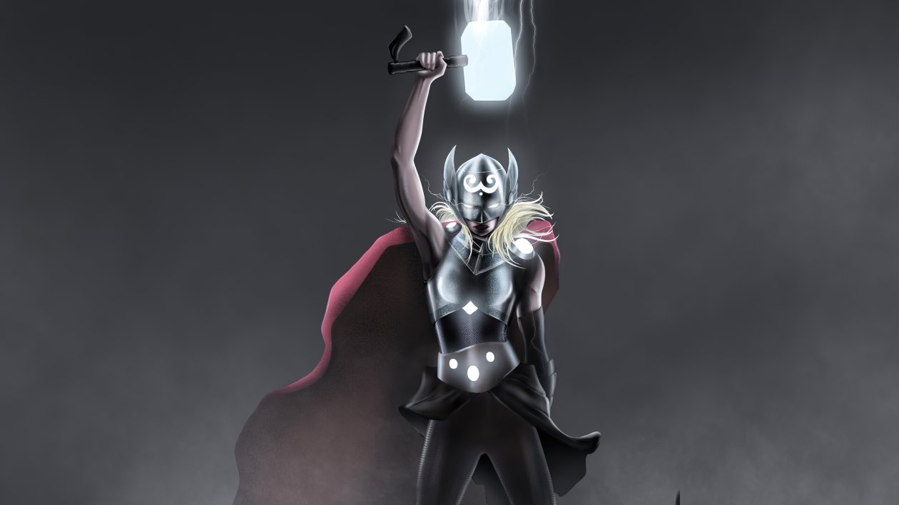 Lifting Mjolnir Jane Foster