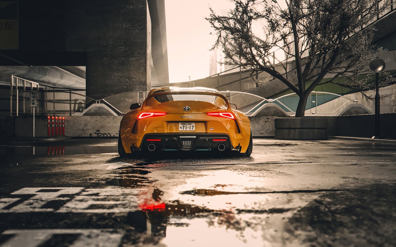 Toyota Supra Modified 4k