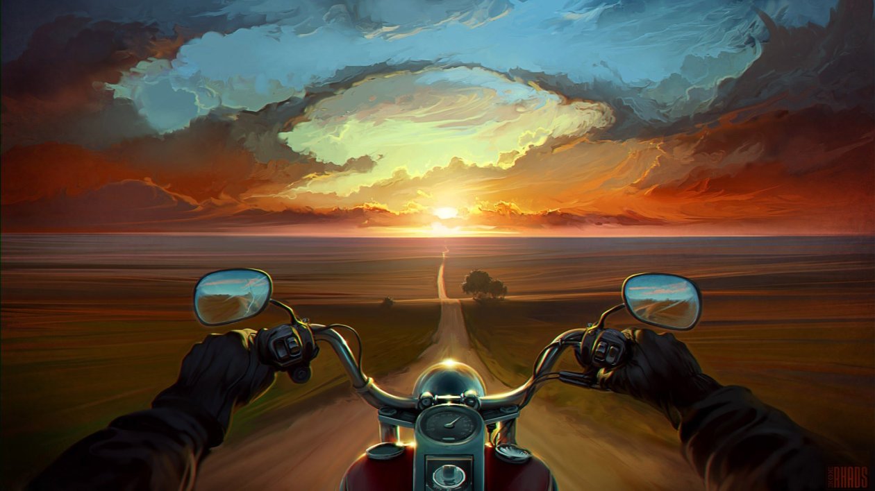 Riding Bike Art