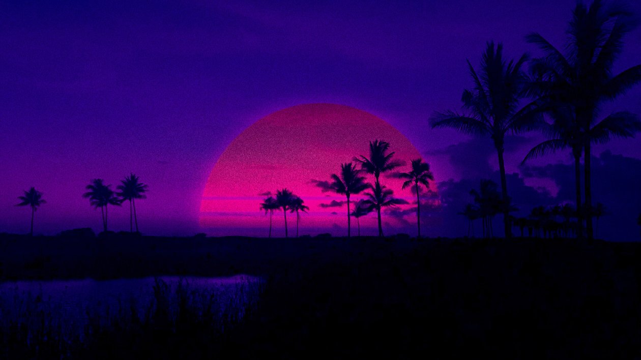 Miami Sunset Artistic