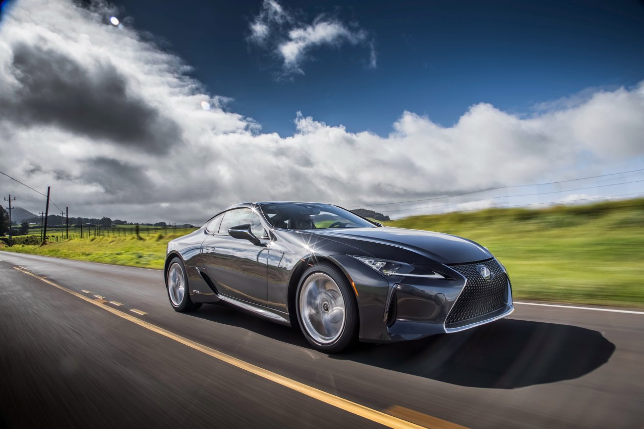 Lexus LC 500h 2018 4K