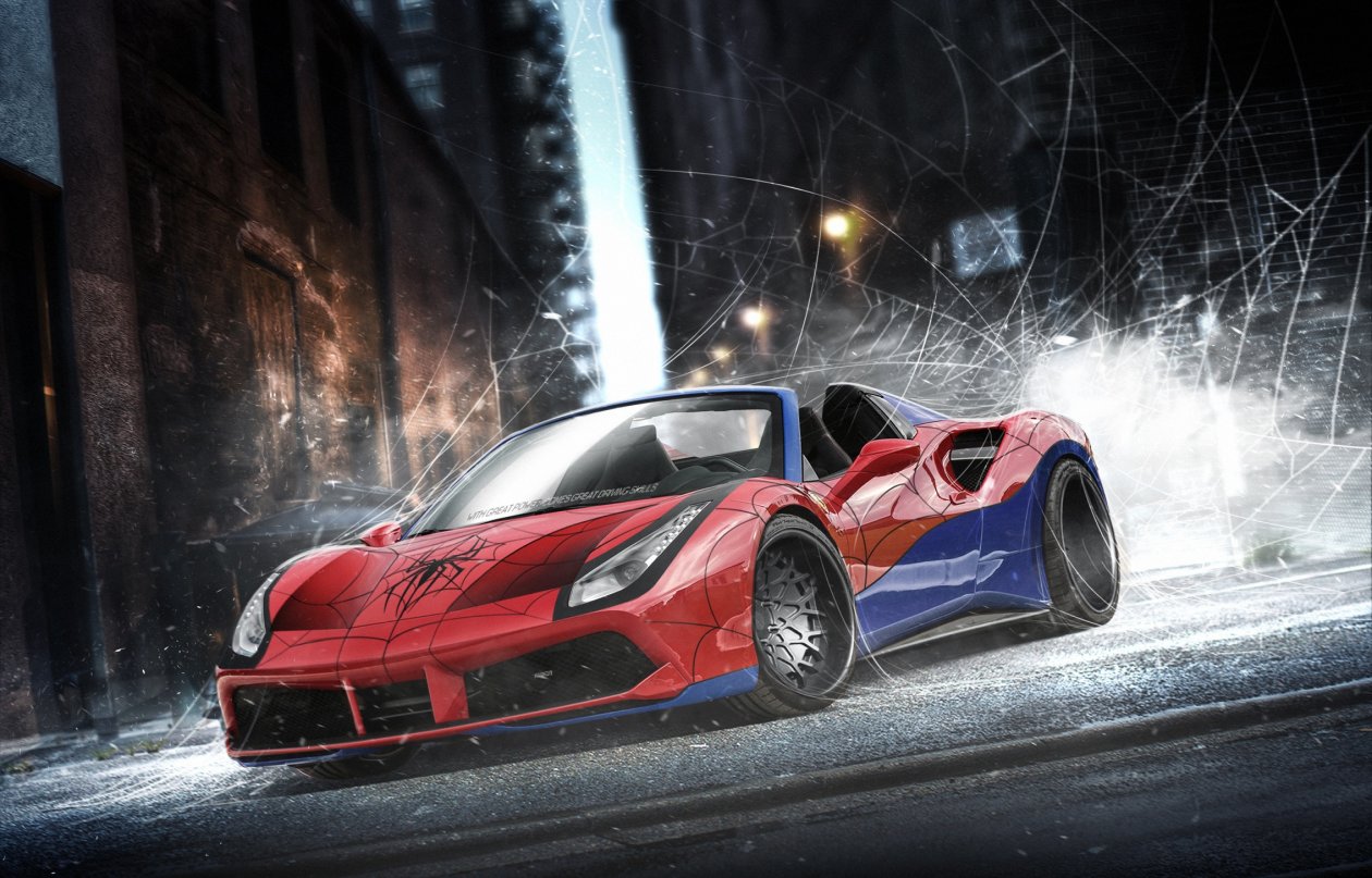Ferrari Spiderman