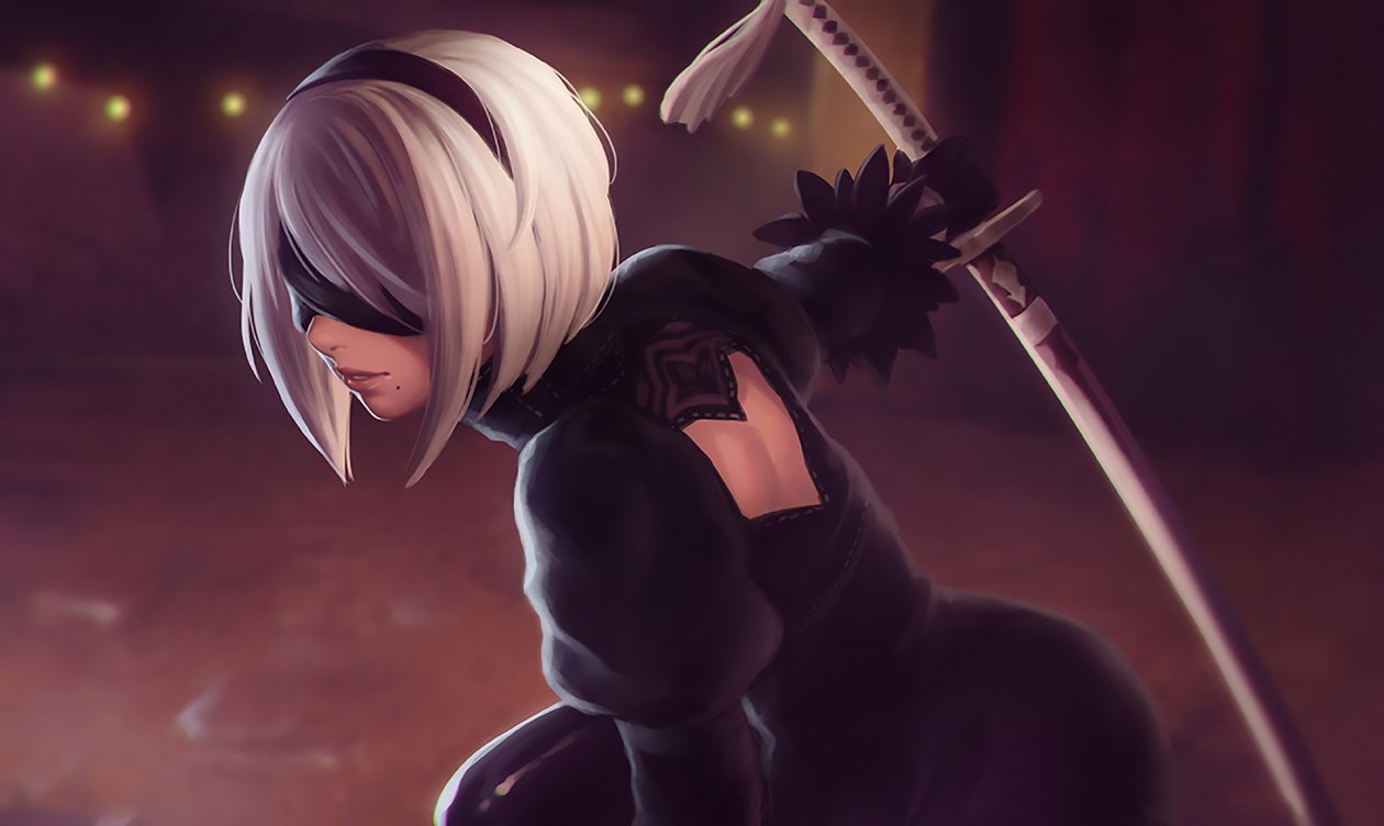 YoRHa NO 2 Type B Nier Automata Artwork
