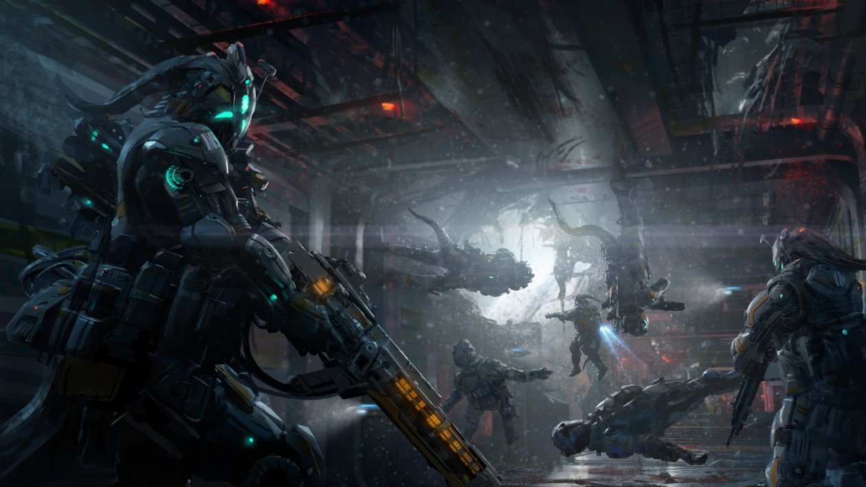 Creature Sci Fi Warrior