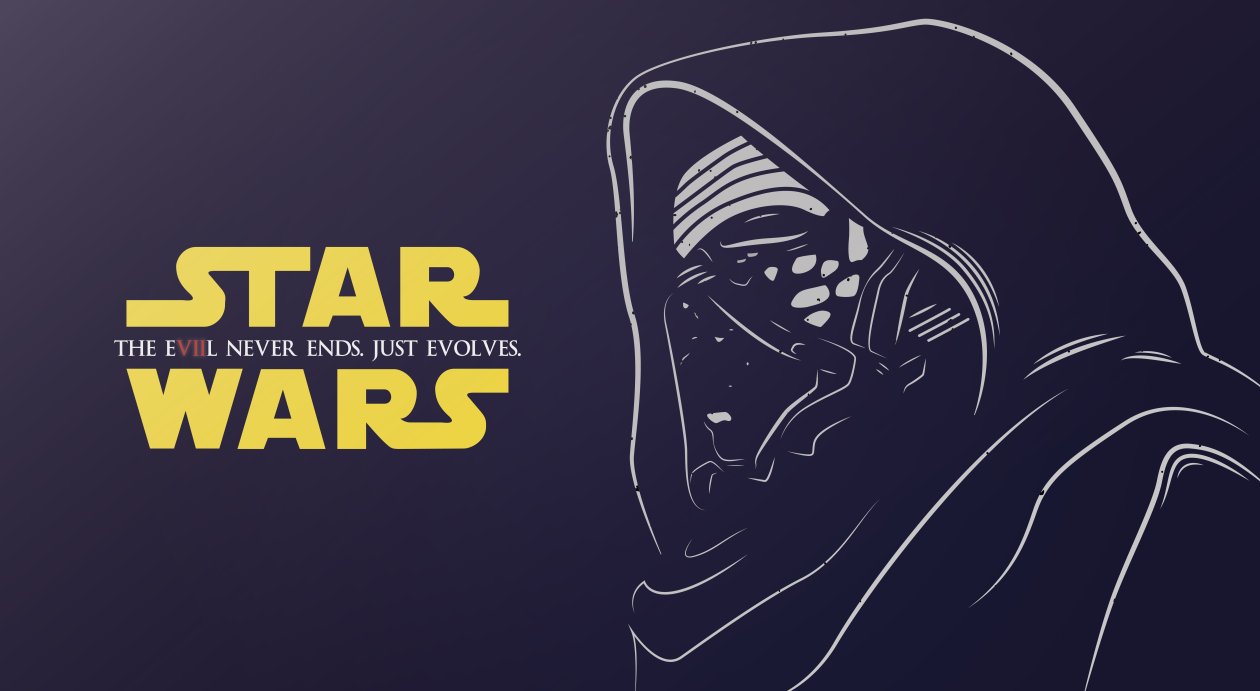 Kylo Ren Star Wars Illustration