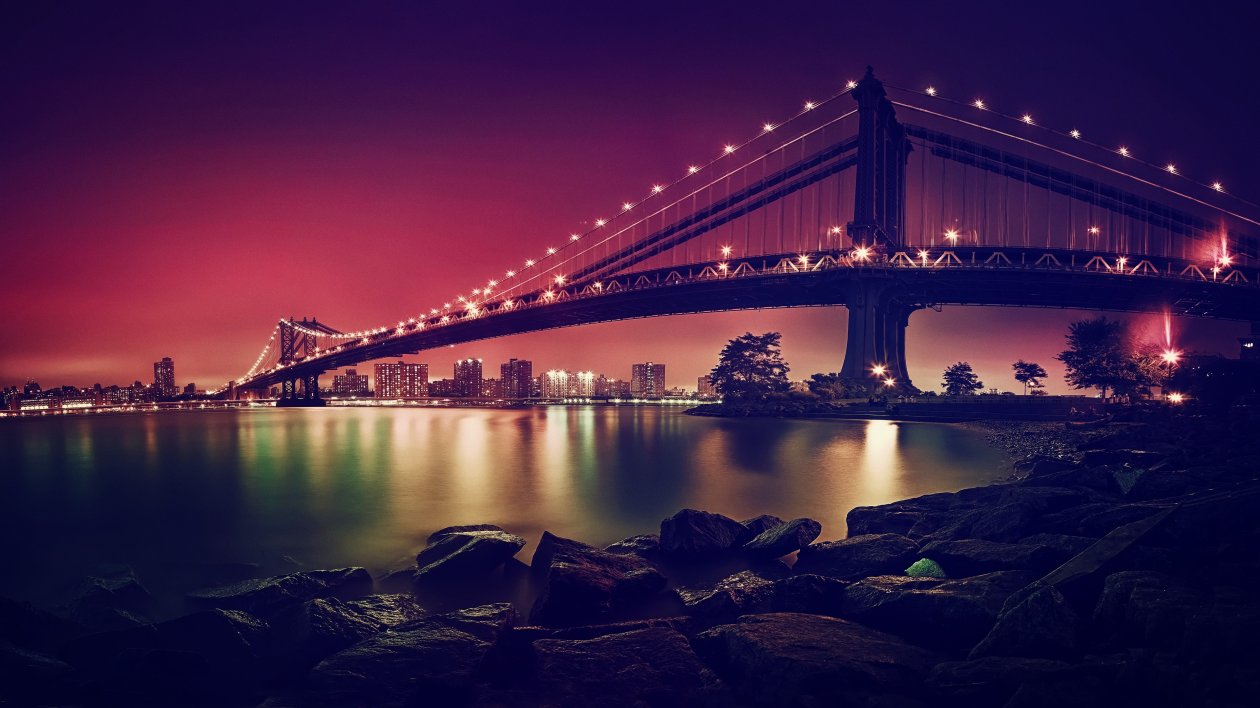 Manhattan Bridge 4k