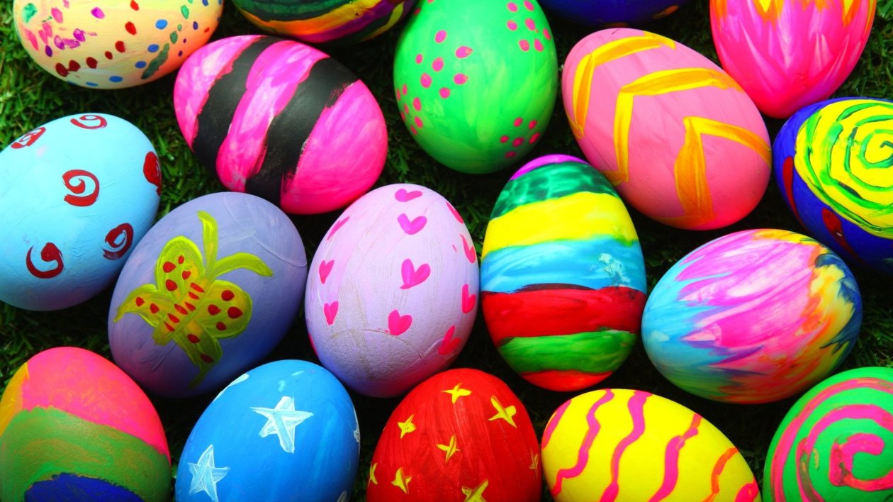 Colorful Easter Eggs