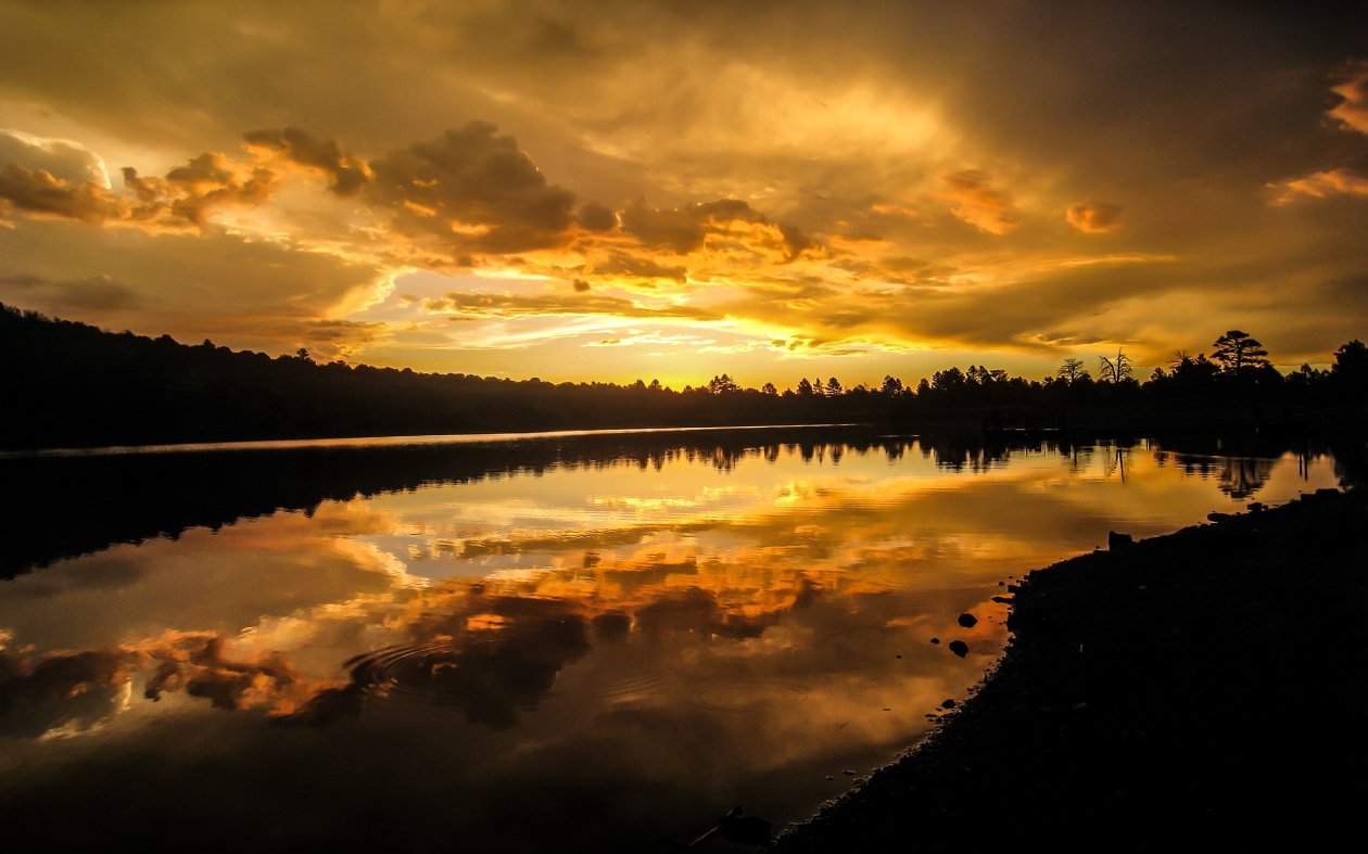 Kaibab Lake Sunset