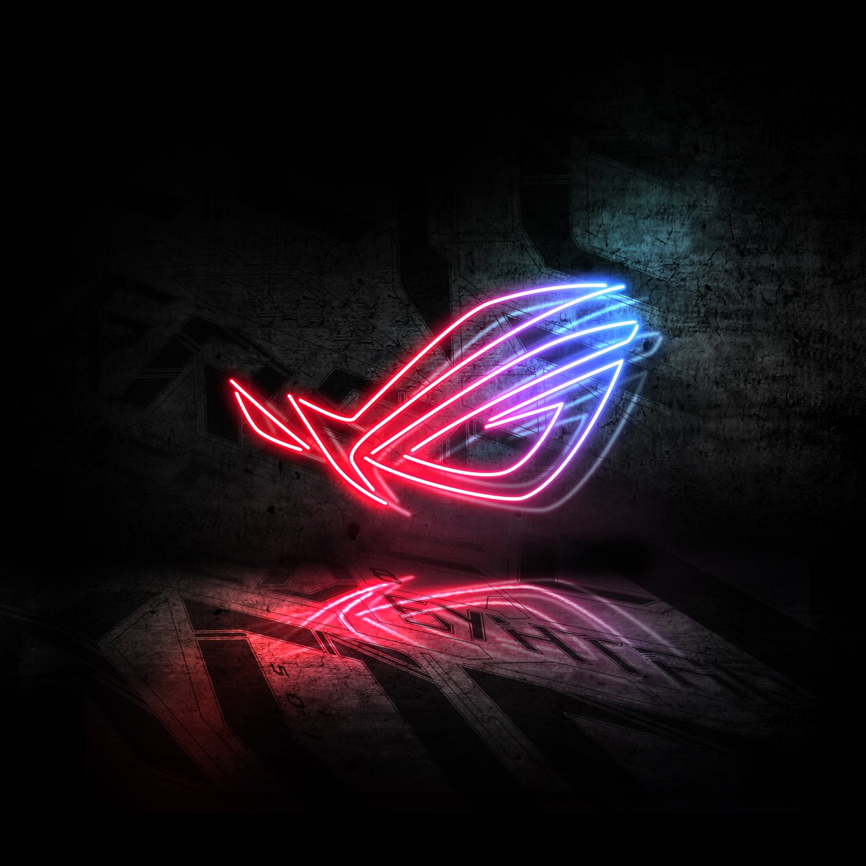 Rog Neon Logo 5k
