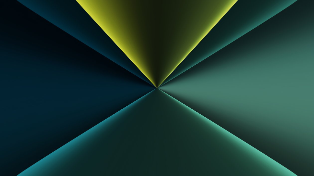 Green Dark Abstract 4k