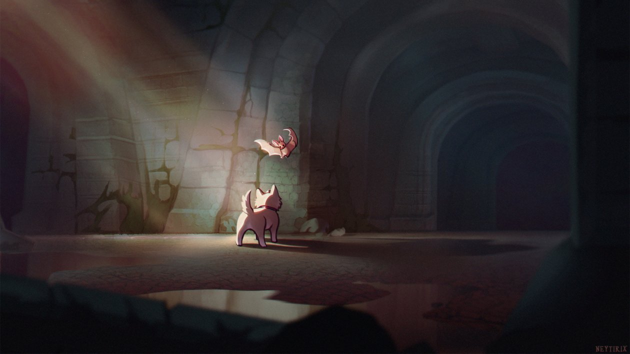 Bat Dog Undefined Friendship