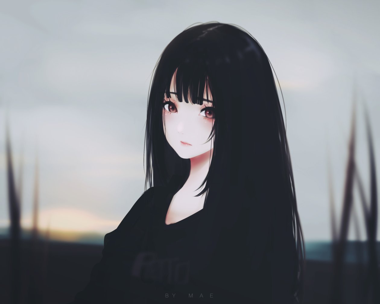 Anime Girl By Kyrie Meii