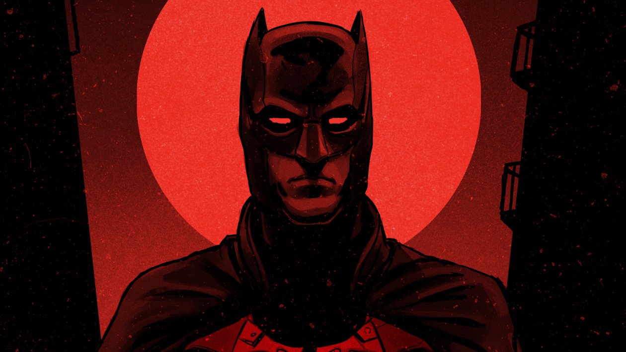 Batman Red Knight 4k