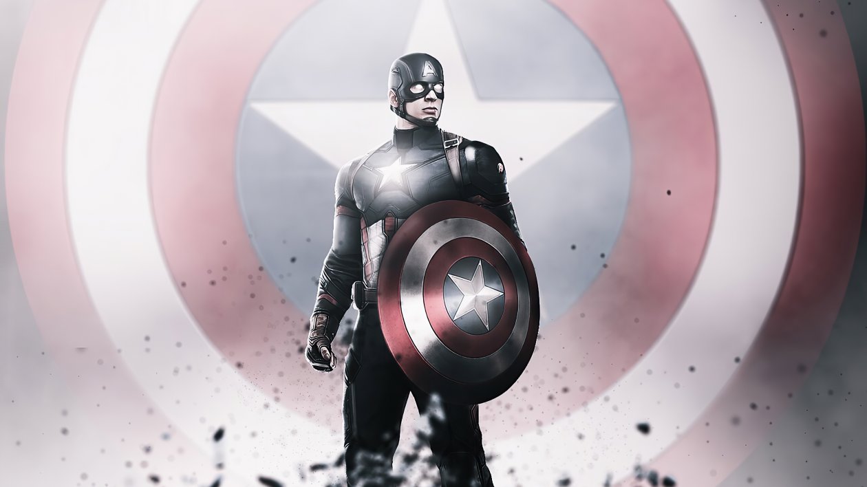 Captain America Hero 4k