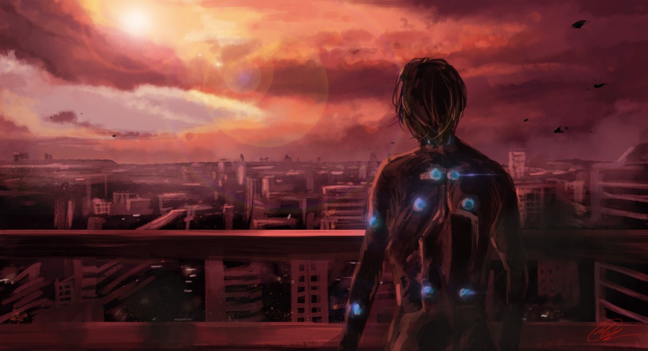 Science Fiction Gantz Anime Manga Series 4k