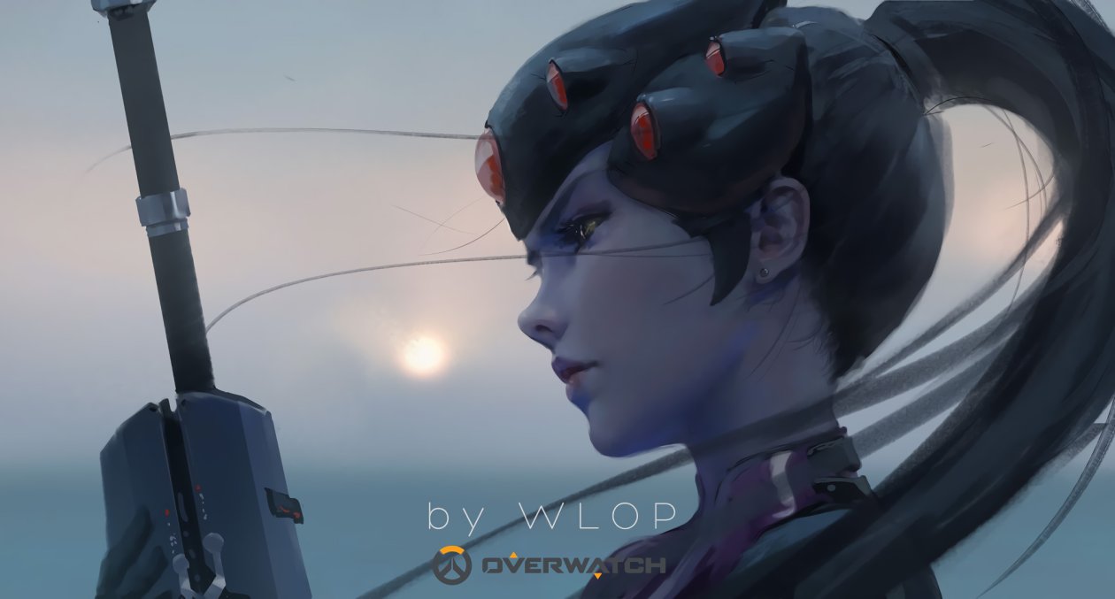 Widowmaker Overwatch By Wlop