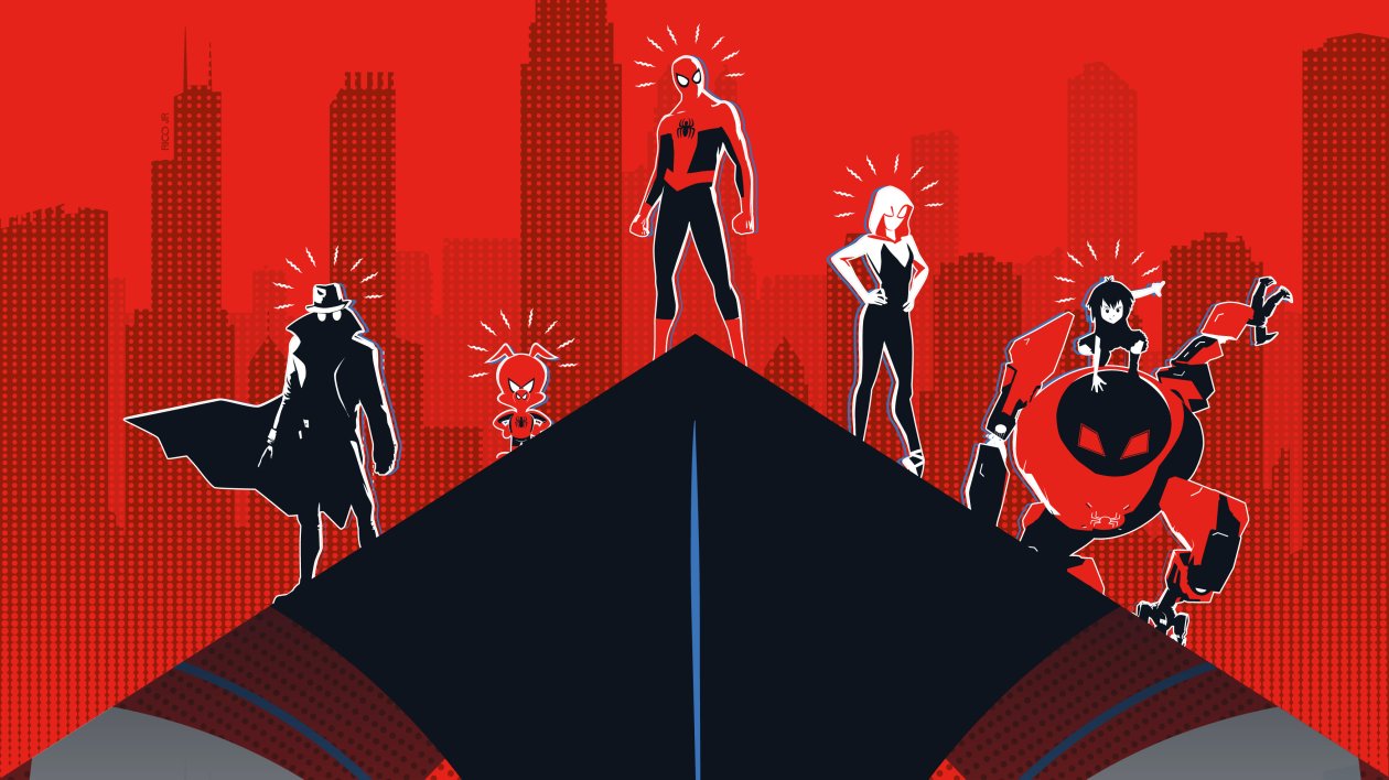 Spiderman Into Spider Verse
