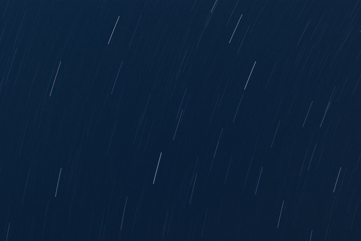 Startrail Texture Desert 5k