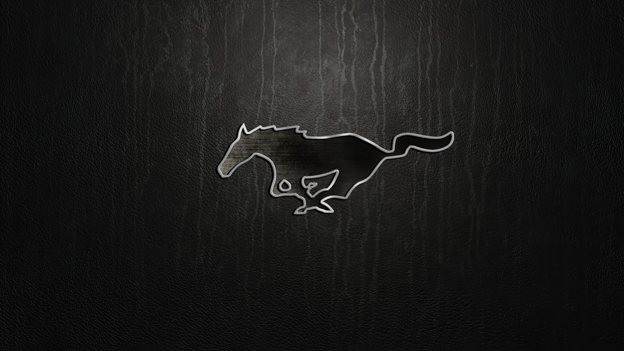Ford Mustang Logo 4k
