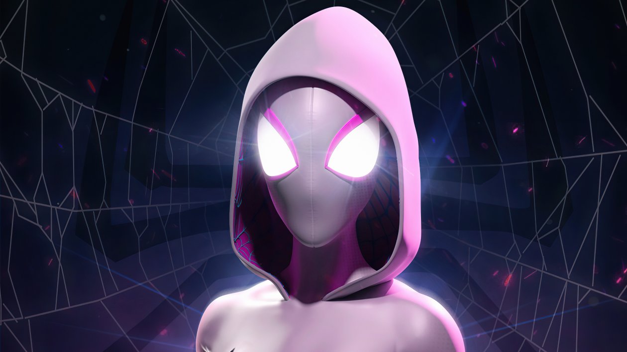 Spider Gwen Cover Poster 5k