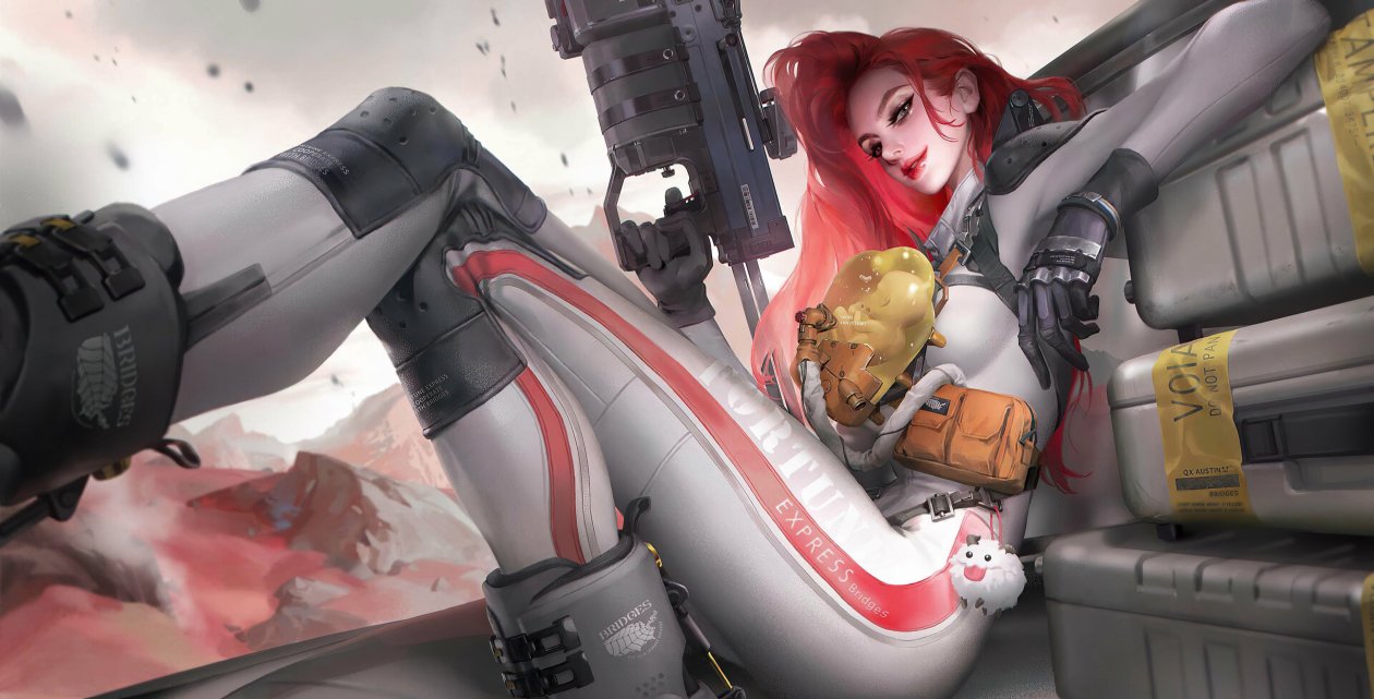 Death Stranding Of Miss Fortune 4k