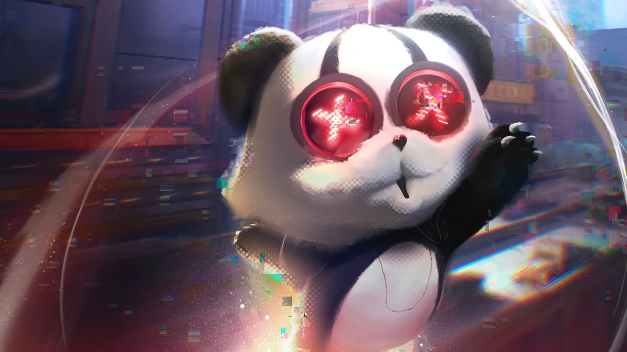 Panda Cyber City 4k