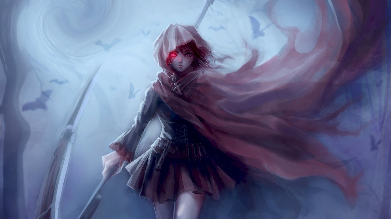 Ruby Rose Anime Girl