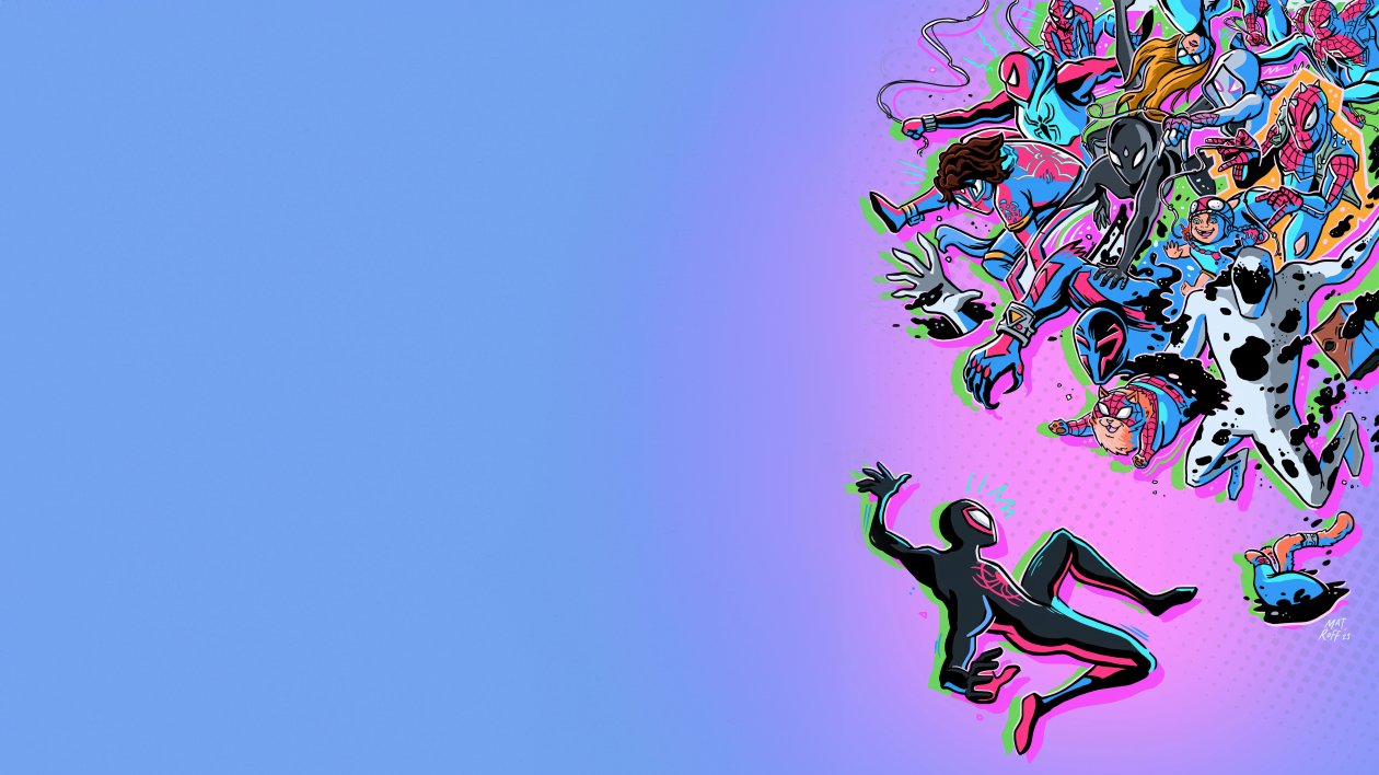 Spider Man Across The Spiderverse Minimal 4k