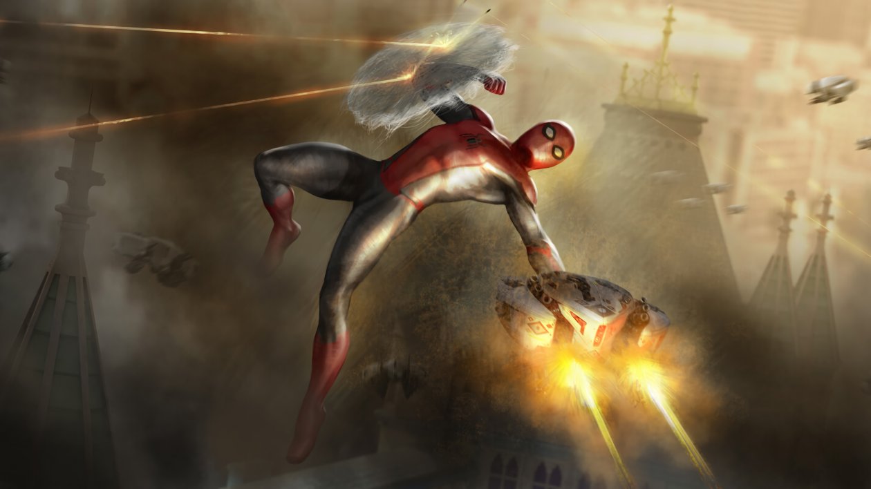 Spider Man In London