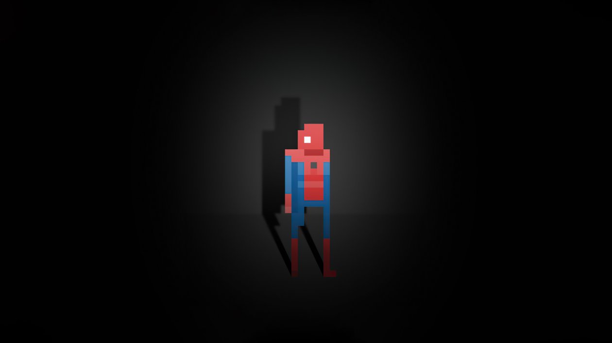 Spiderman Pixel Art 5k