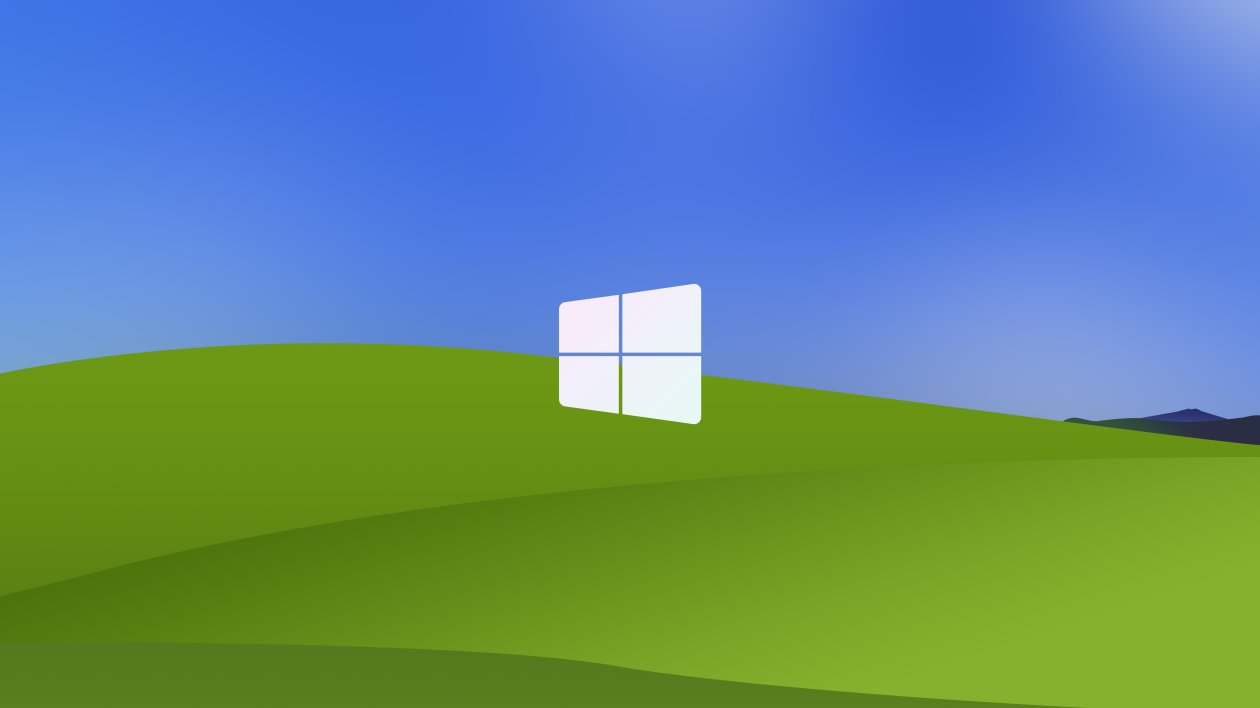 Windows Xp Logo Minimalism 8k