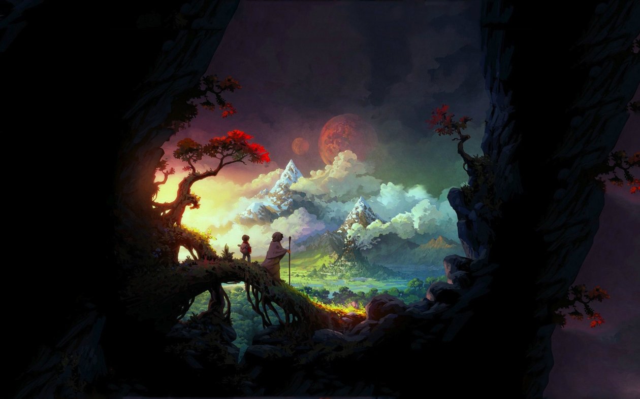 Fantasy Art Colorful