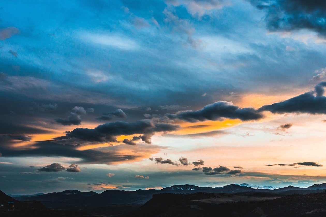 Beautiful Clouds Landscape 5k