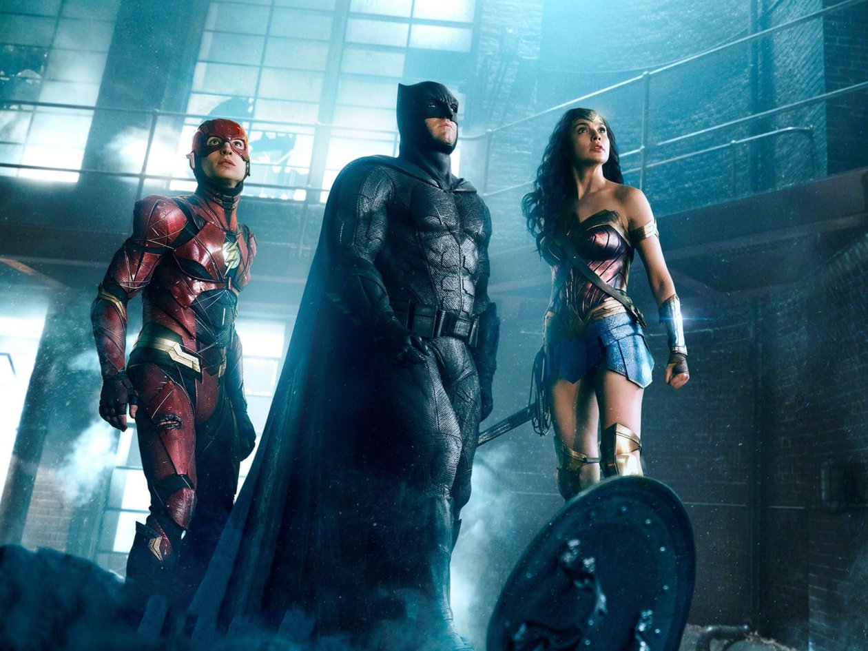 Justice League Batman Flash And Wonder Woman