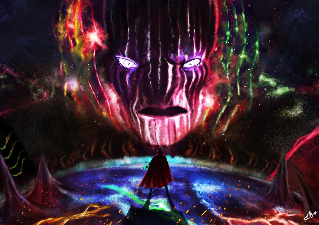 Marvel Doctor Strange Digital Art