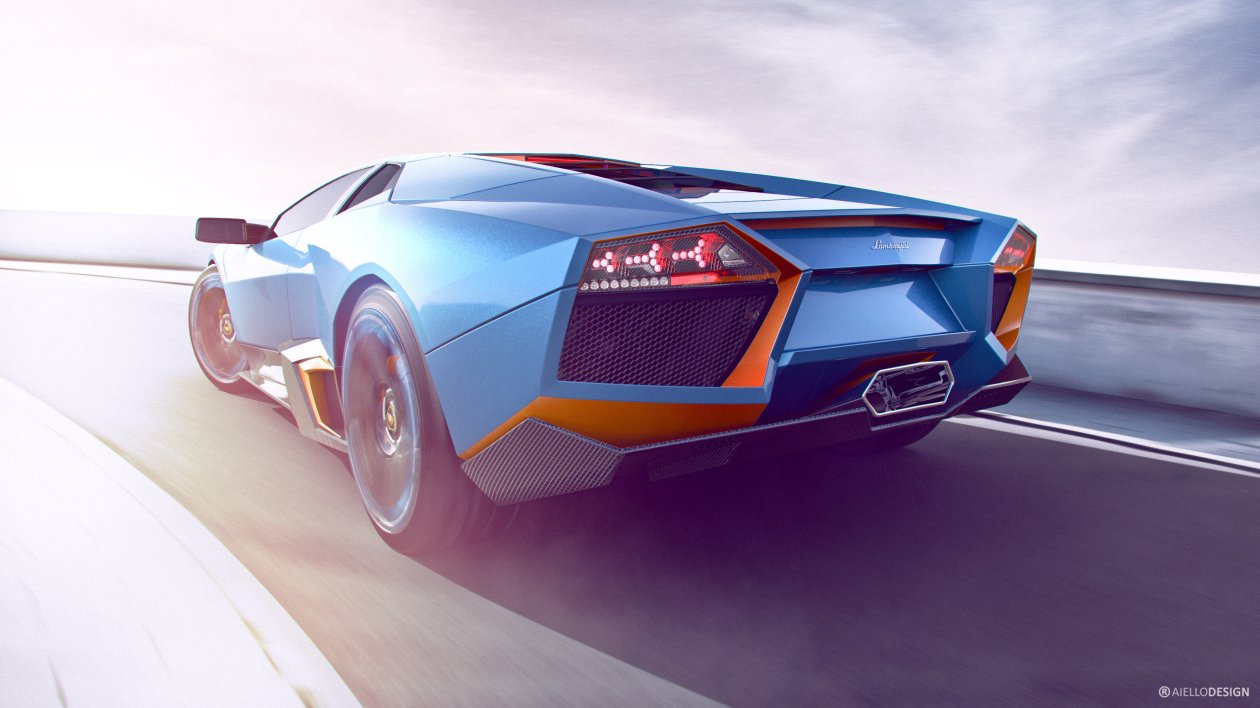 Lamborghini CGI Artwork