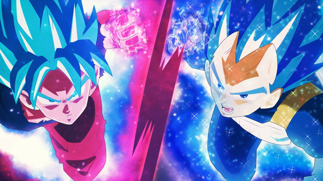 Dragon Ball Super Super Saiyan Blue 8k