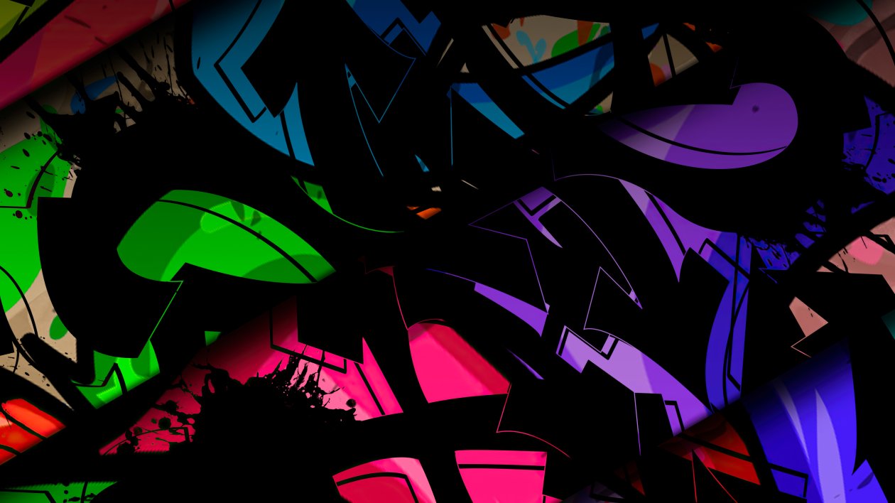 Glass Broken Colors Abstract 5k