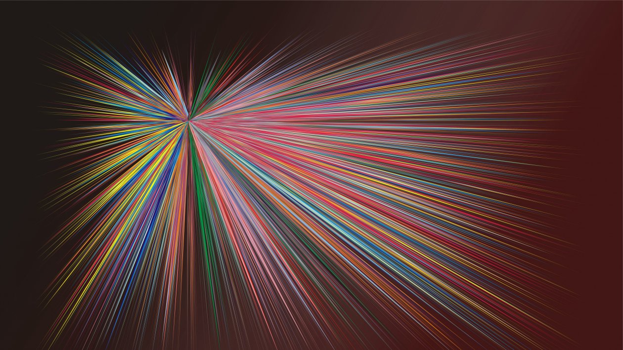 Abstract Prism Of Colorful Lights 4k