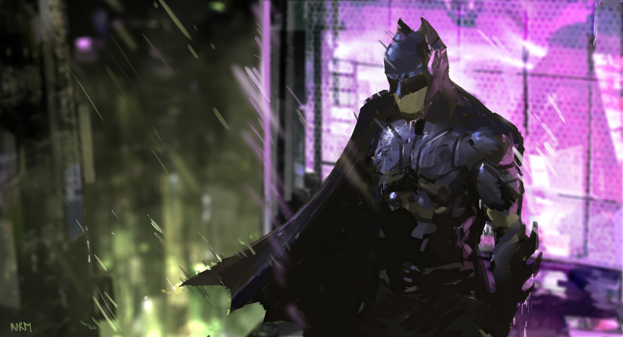 Batman Cyber 4k